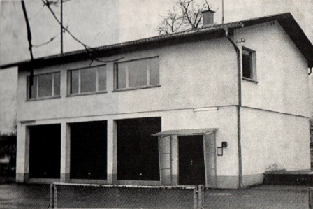 1969 Geraetehausweihe