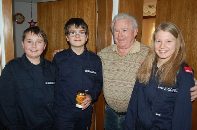 Friedenslichtaktion Gisingen 100